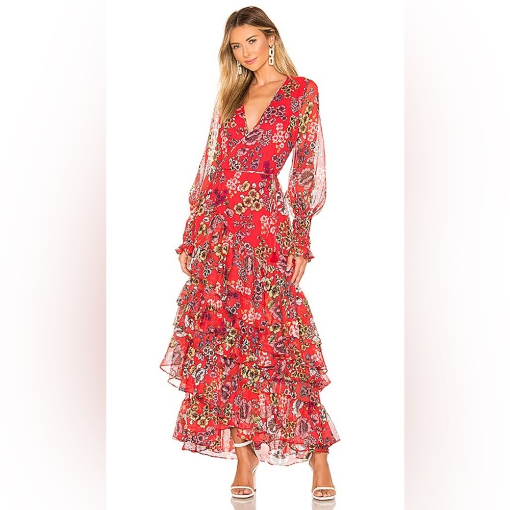 ALEXIS SOLACE GOWN EDEN FLORAL